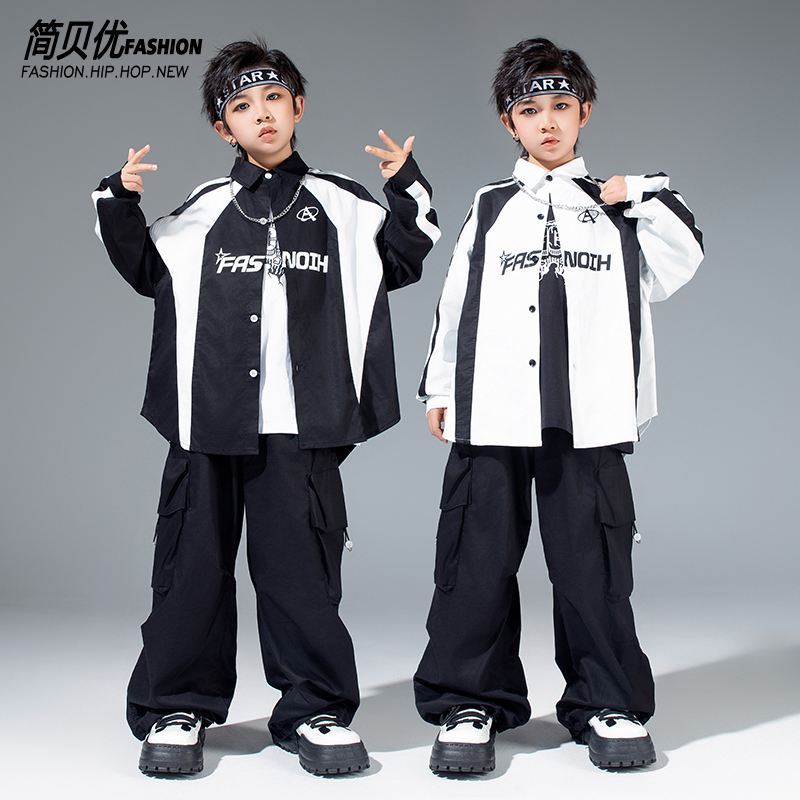 嘻哈街舞演出服儿童表演hip-hop