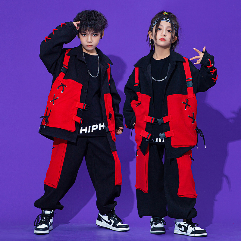 街舞儿童潮服hiphop爵士舞