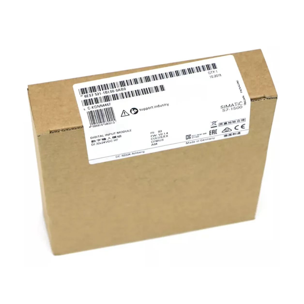 6ES7521-1BL00/1BL10/1BH00/1BH10-0AB0/0AA0西门子PLC模块