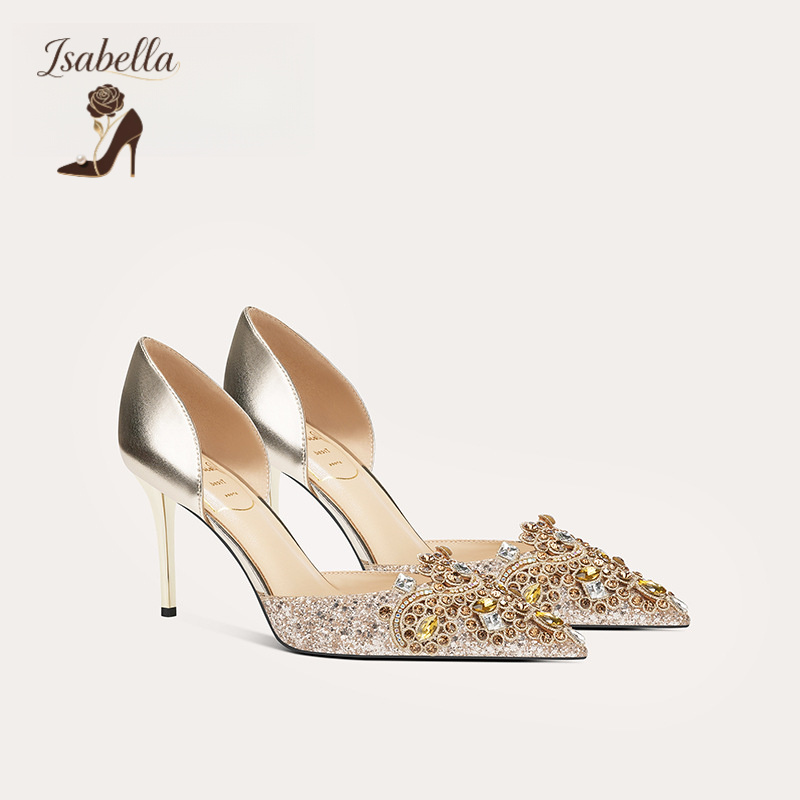 Isabella性感单鞋2024年新款中空