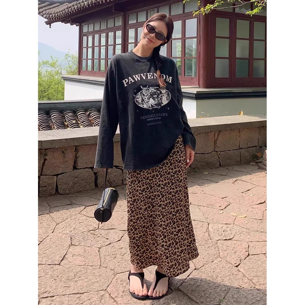 春秋小个子穿搭卫衣套装半身裙