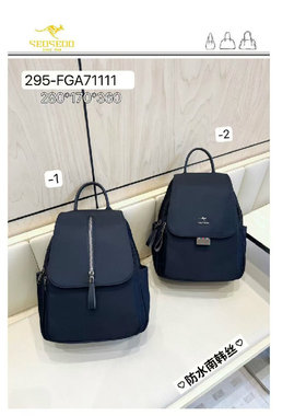 SEOSEOO九州袋鼠女包正品2025新款小众轻便布双肩包旅游背包71111