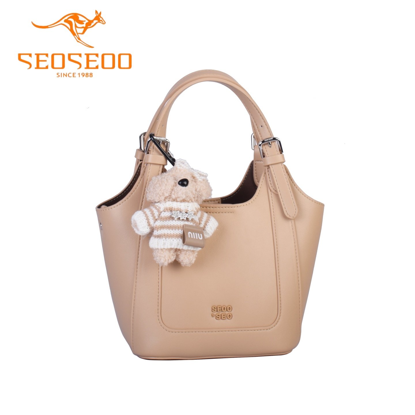SEOSEOO/九州袋鼠女包2026新款商场同款小众菜篮子包手提包792597,箱包皮具/热销女包/男包,水桶包,淘宝优惠券,粉丝福利购,淘宝优惠卷