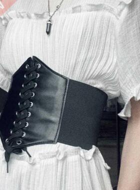 Corset Wide Belts Pu Leather Slimming Body Waistband For Wom