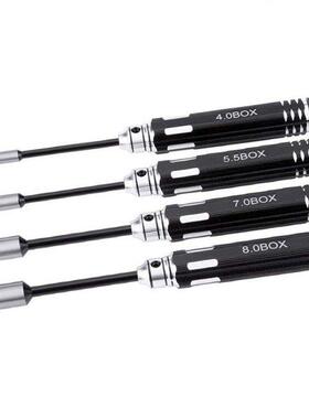 RC Model Tool 4PCS Hex Screw Drvers Hex Nut Socket Wrench S