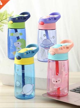 Fashion rand Children's Straw Cup Plastic Water ottles a