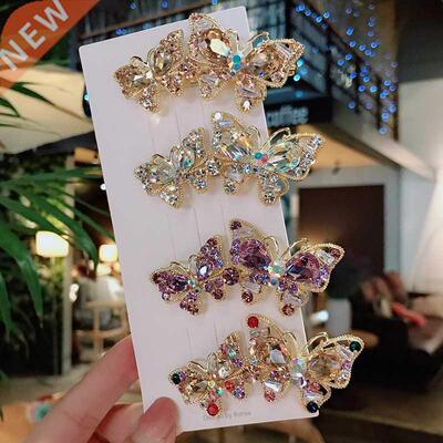 Retro Full Diamond Bangs Hairpin Female Fashion Cute Hairpin