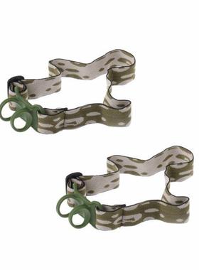 BGEKTOTH Hot 2 Pcs Headband Elastc Hands Free Headlamp Stra
