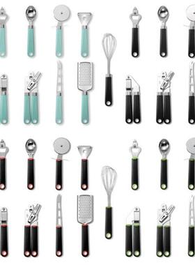 G6DA 9 Pieces Kitchen Utensil Set Stainless Steel Cooking Ut