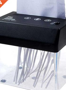 Portable Mini Paper Shredder Electric USB Battery Operated S