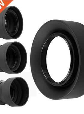 10pcs/lot 49 52 55 58 62 67 72 77 82mm 3-Stage 3 in1 Collaps