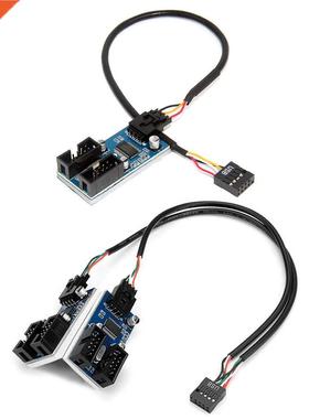 Extension Splitter Cable Desktop Connectors Adapter Port USB