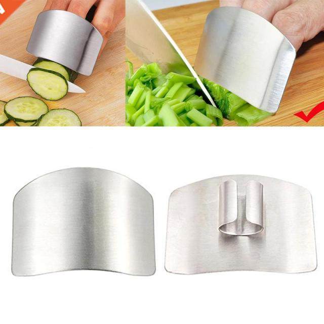 Stainless Steel Finger Protector Hand Guard Tool Slice Hand