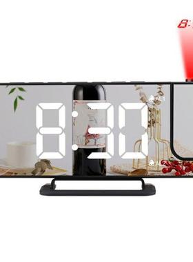 Electronic Alarm Clock Multifunctional Projection Clock Crea