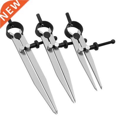 Adjustable Leather Compass Lockable Carbon Steel Divider Win