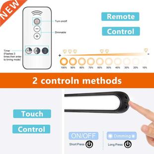 Led Wireless Table USB Dimmable Desk Rechargeable Lamp