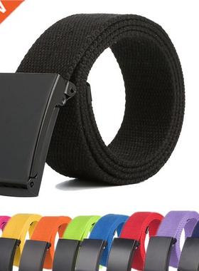 Men Female Belts Military Nylon Adjustable Belt Men Outdoor