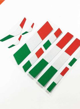 Italy National Flag Piaggio Vespa Stickers Motorcycle Side