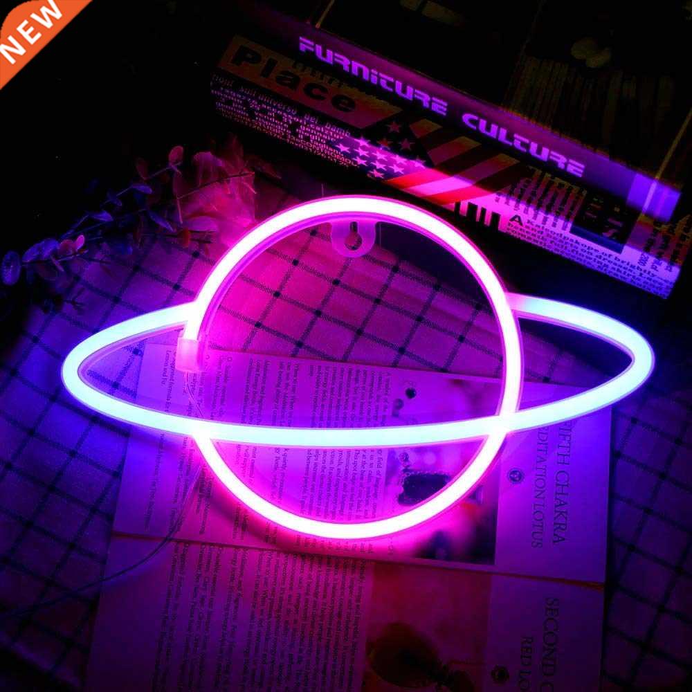 Planet LED Lghts Neon Lght Sgn Bedroom Decor Neon Sgn N