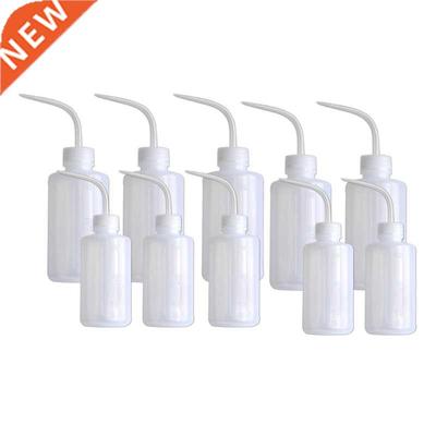 10PCS Plastic Washing Bottle White Head Washing Bottle Labor