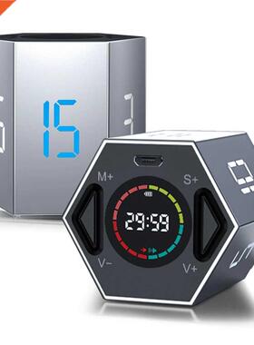 Kitchen Timer LED Digital for Shower/Cooking Stopwatch Magne