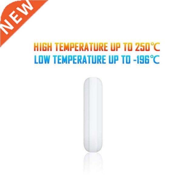 5 Pcs 25Mm(1 Inch) PTFE Magnetic Stirrer Mixer Stir Bar,Whit