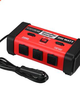 200W Car Power Inverter DC 12V to 110V Modified Sine Wave Co