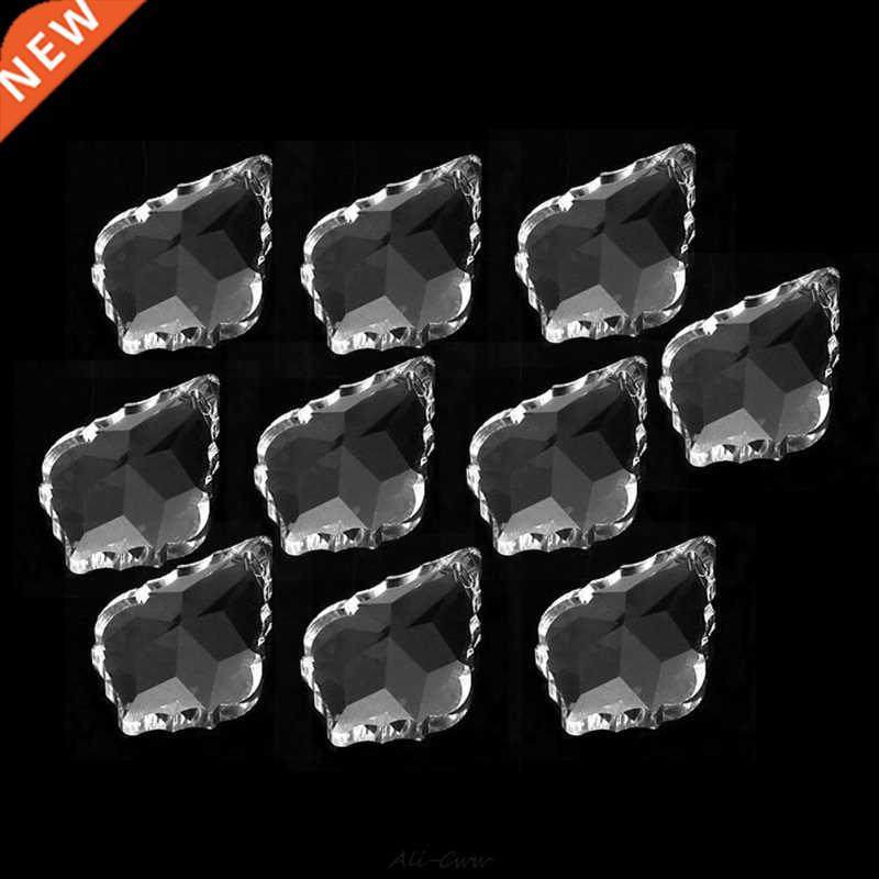 Clear Chandelier Glass Cryals Lamp Prisms Parts Hanging Dr