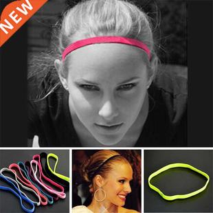 Yoga Hair with Candy Butto Headband Color Sports Women Bands
