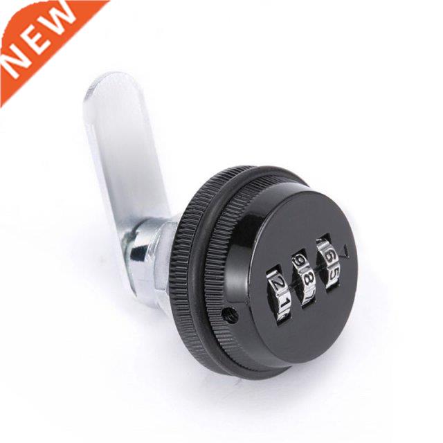 3-Digit Combination Mailbox Lock 7/8 Rotary Tongue Cam Lock