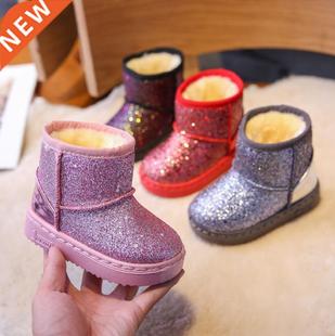 Warm Kids Snow Boots For Children New Toddler Winter Princes