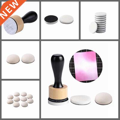 Mini Ink Paints Mixing Blending Tools with Round/domed Foam