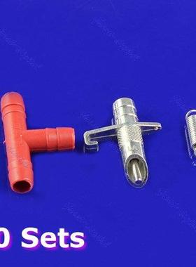 20 Sets Automatc Npple Water Bunny Feeder Drnker Waterer