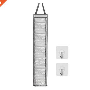 Roll Holder with Wall Hooks Vinyl Storage Mount