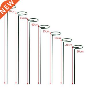 Garden Support Stake Ring Metal Garden Plant Supports Single
