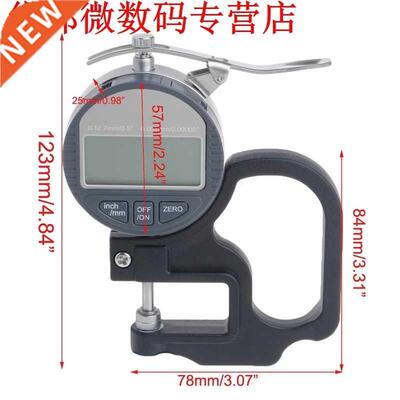 Digital Micrometer 0.001 12.7mm Electronic Thickness Gauge D
