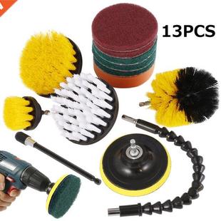 Attachment Set Power 13PCS Car Brush Scrubber Drill