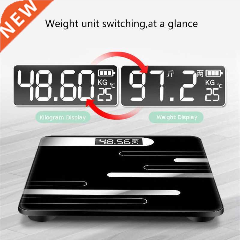 Bathroom Scale Floor Body Scales Digital Body Weight Scale L