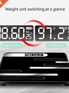 Bathroom Scale Floor Body Scales Digital Body Weight Scale L