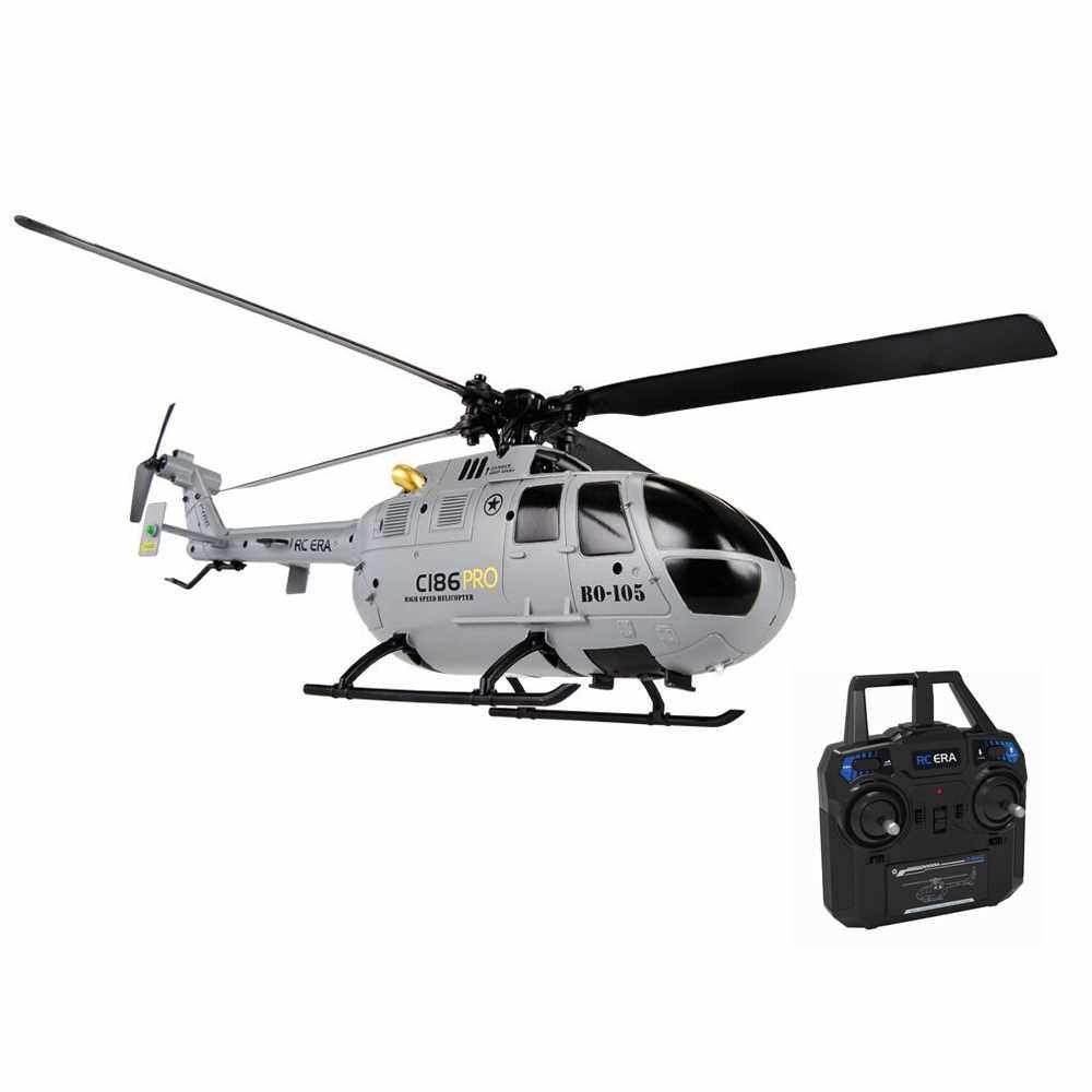 RC ERA C186 BO-105 2.4G 4CH 6-Axis Gyro Altitude Hold Flybar