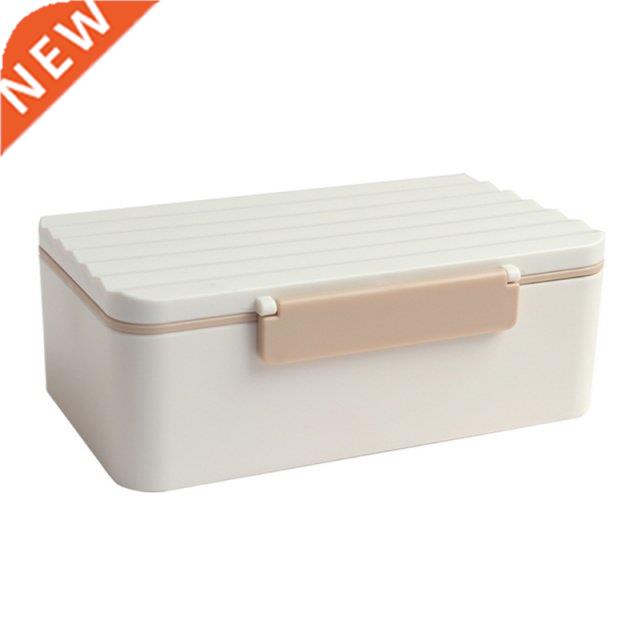 900ml Plastic Bento Box Creative Wave Lid Microwave Lunchbox