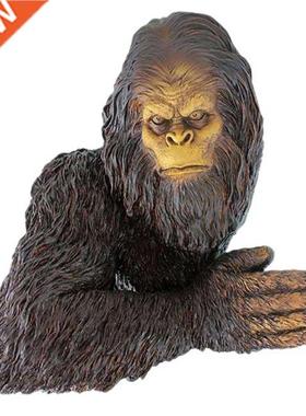 3D Bigfoot Garden Decor Orangutan Sculpture Tree Hugger Deco