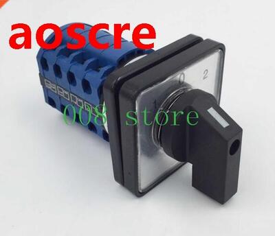 LW26-20/4 universal switch, 1-0-2 3 gear, 4 Silver contact,