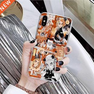 Kimetsu No Yaiba Demon Slayer Anime Phone Case For iPhone