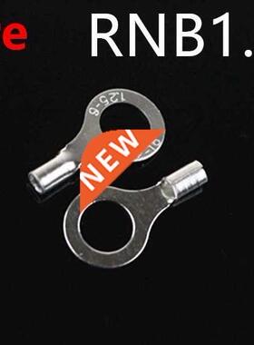 20PCS RNB1.25-6 AWG 22-16 Non-insulated ring terminal electr