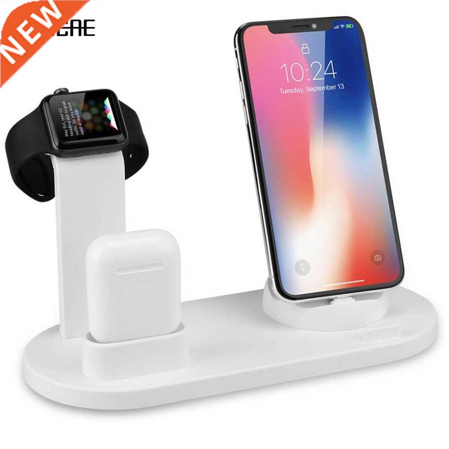 3 in 1 Charging Stand for iWatch Apple Watch Series 5 4 3 2