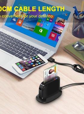 Rocketek SO 7816 USB 2.0 SM Smart Card Reader for Bank Car