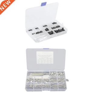 300Pcs M3 M4 M5 M6 M8 Hex Head Socket Hex Grub Screw Set 2