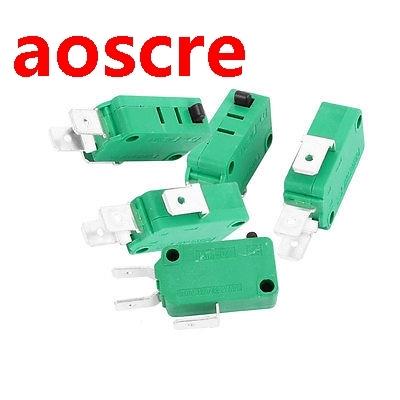 10 Pcs SPDT 3 Terminls Momentry Micro Limit Switch 16 C1