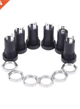 Wholesale 10pcs .5MM Audio Jack Socket  Pole Black Stereo